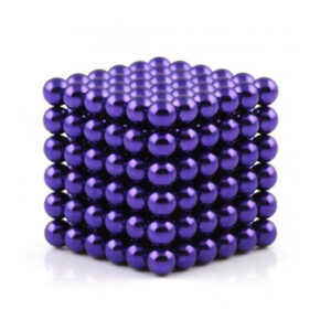 Magnet Balls - 216 Pcs of Violet Color 5mm Magnet Balls